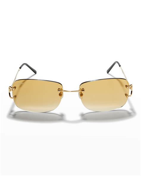 cartier rimless sunglasses men's china.